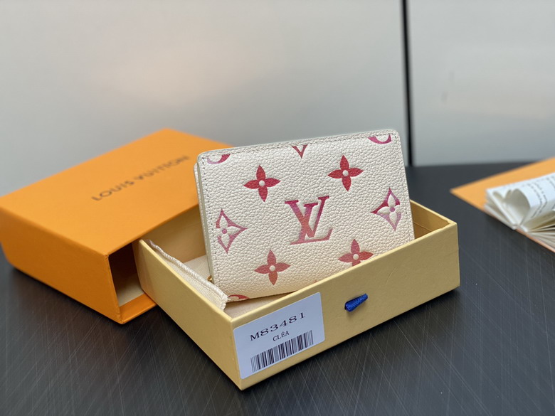 Wholesale Cheap AAA Louis Vuitton Clea M83481 Replica Wallets for Sale