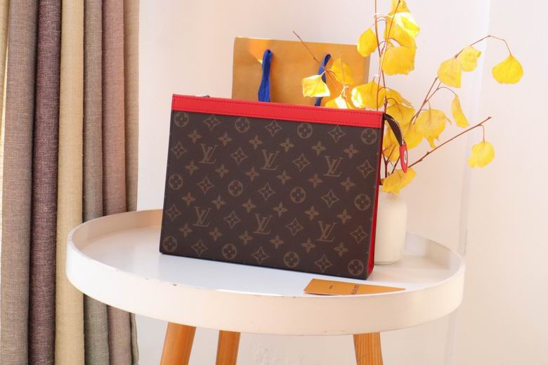 Wholesale Cheap Louis Vuitton Pochette Voyage MM Monogram Clutches for Sale