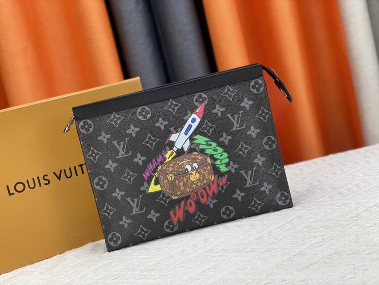 Wholesale Cheap Louis Vuitton Replica Designer Leather Clutches for Sale