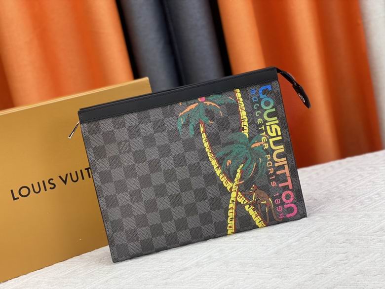 Wholesale Cheap Louis Vuitton Replica Designer Leather Clutches for Sale