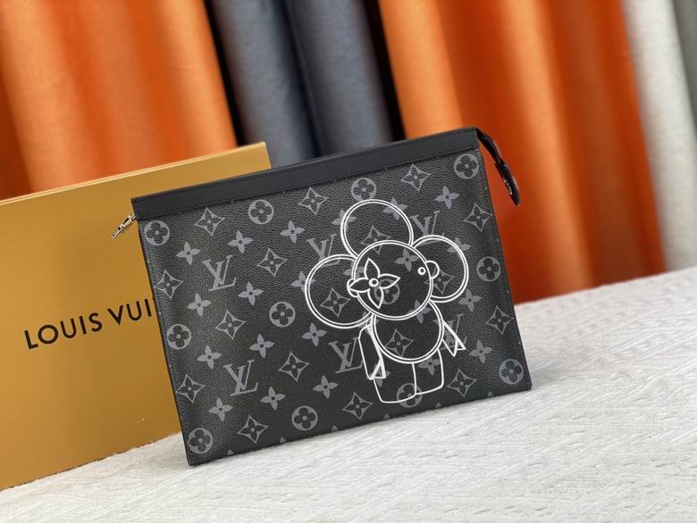 Wholesale Cheap Louis Vuitton Replica Designer Leather Clutches for Sale