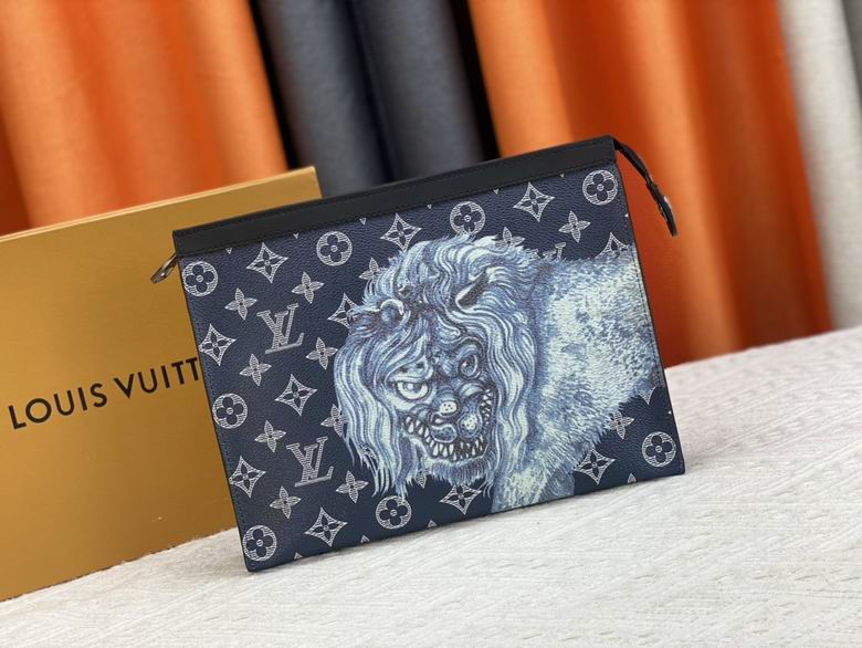 Wholesale Cheap Louis Vuitton Replica Designer Leather Clutches for Sale