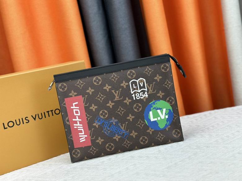 Wholesale Cheap Louis Vuitton Replica Designer Leather Clutches for Sale