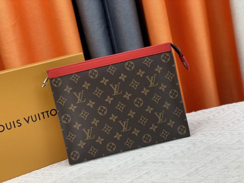 Wholesale Cheap Louis Vuitton Leather Replica Clutches & Pouches for Sale