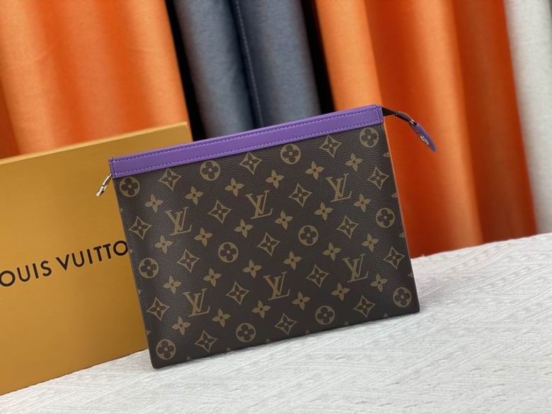 Wholesale Cheap Louis Vuitton Leather Replica Clutches & Pouches for Sale