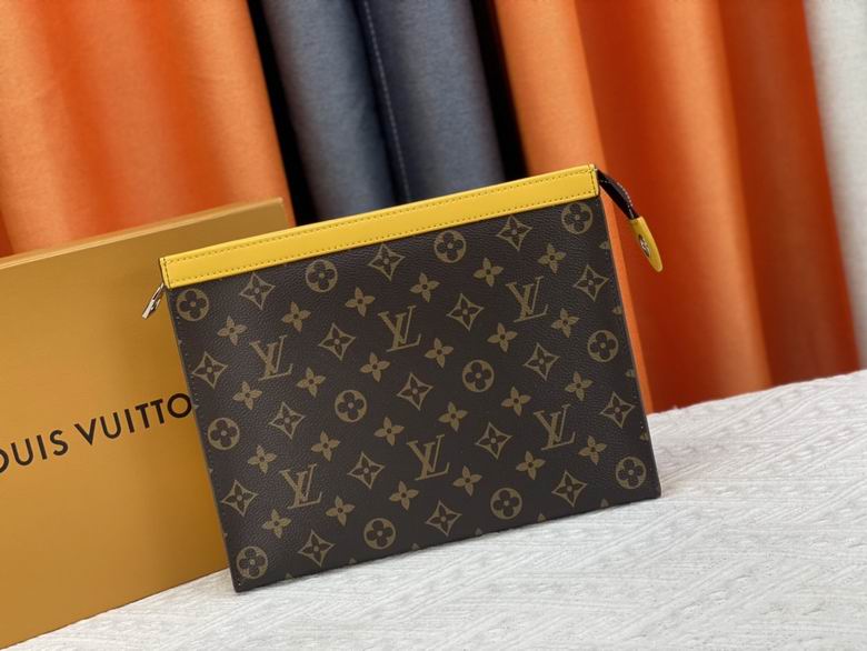 Wholesale Cheap Louis Vuitton Leather Replica Clutches & Pouches for Sale