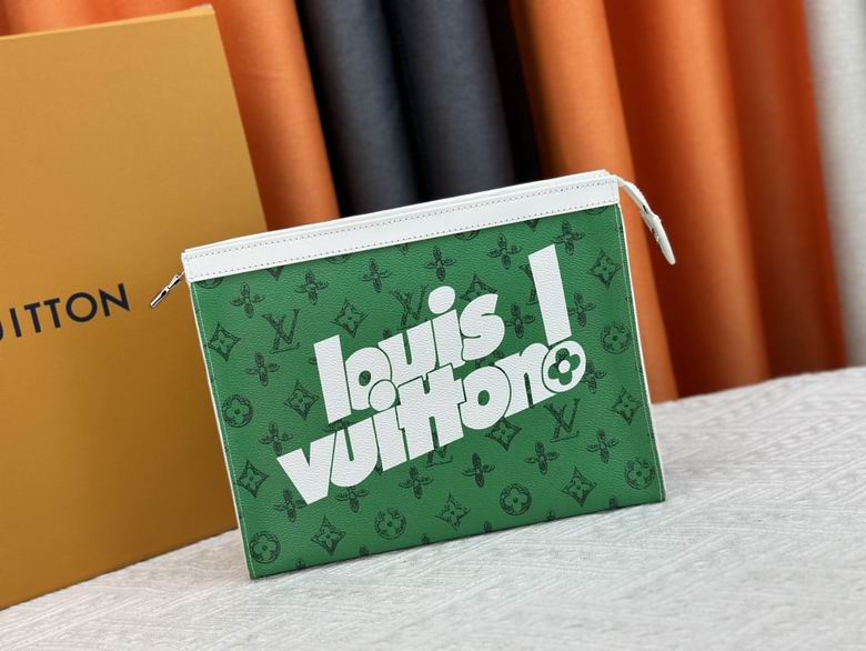 Wholesale Cheap Louis Vuitton Leather Replica Clutches & Pouches for Sale