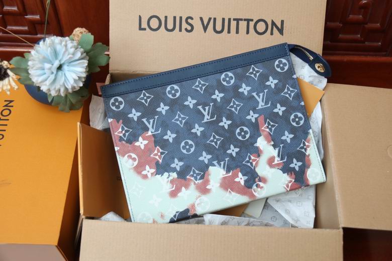 Wholesale Cheap Louis Vuitton Pochette Voyage Monogram Clutches for Sale