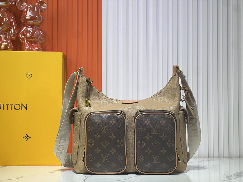 Wholesale High quality AAA Louis Vuitton Hobo Cargo Leather Bags M12697 Shoulder bags for Sale