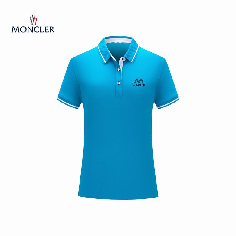 Wholesale Cheap M.oncler Short Sleeve Lapel T Shirts for Sale