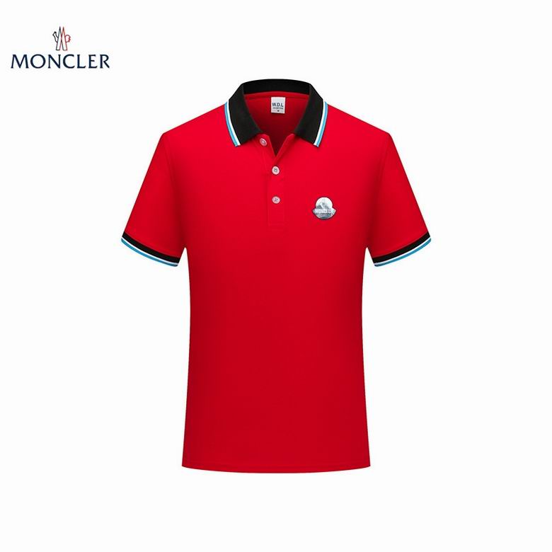 Wholesale Cheap M.oncler Short Sleeve Lapel T Shirts for Sale