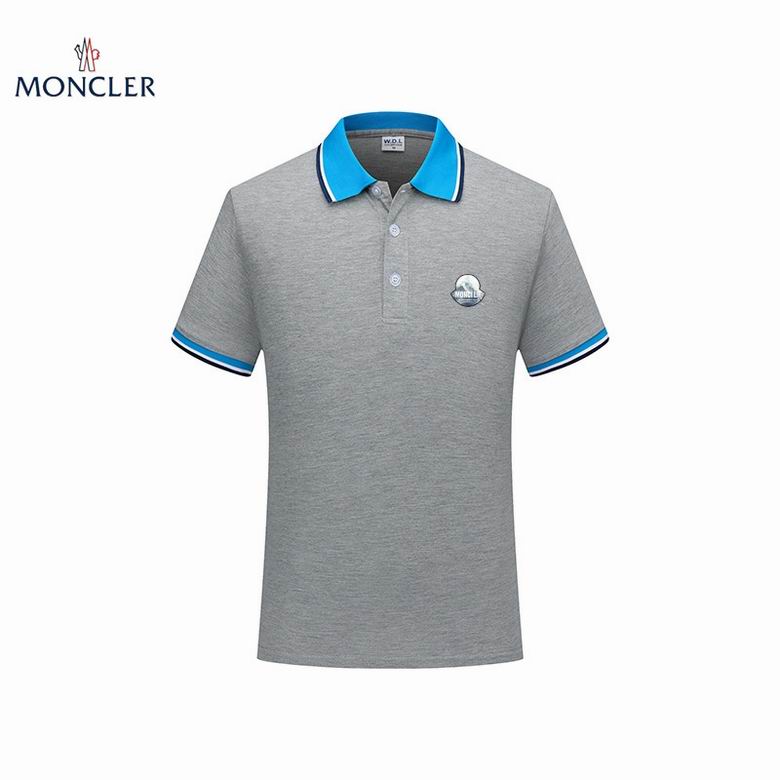 Wholesale Cheap M.oncler Short Sleeve Lapel T Shirts for Sale