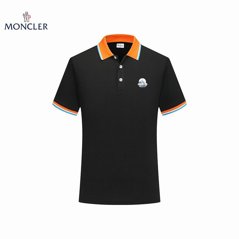 Wholesale Cheap M.oncler Short Sleeve Lapel T Shirts for Sale