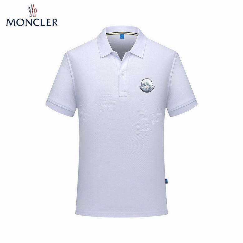 Wholesale Cheap M.oncler Short Sleeve Lapel T Shirts for Sale