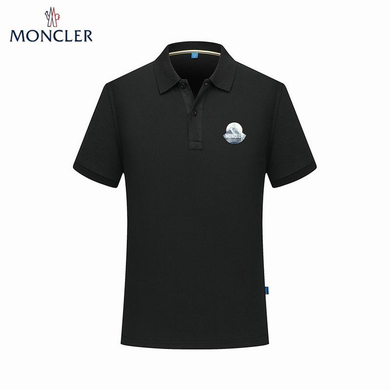 Wholesale Cheap M.oncler Short Sleeve Lapel T Shirts for Sale