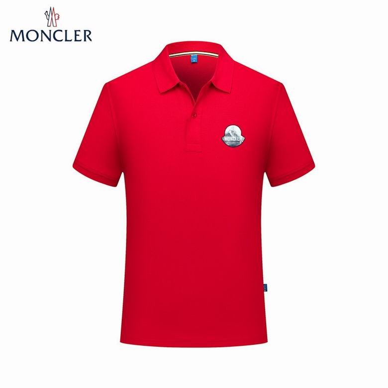 Wholesale Cheap M.oncler Short Sleeve Lapel T Shirts for Sale