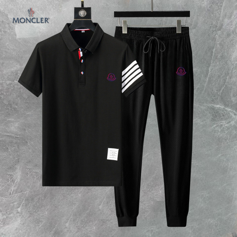 Wholesale Cheap M.oncler Short Sleeve Replica Tracksuits for Sale