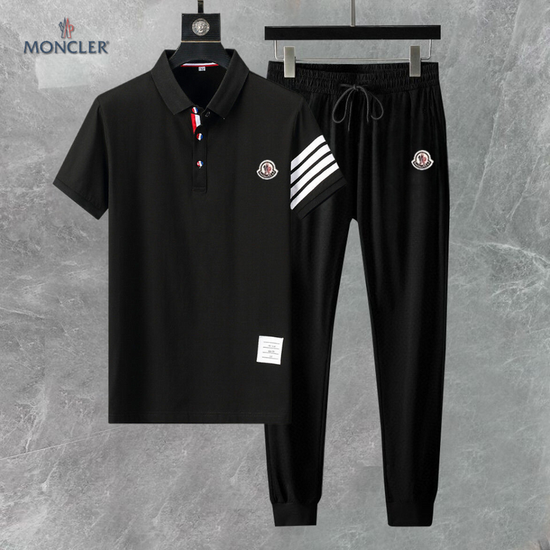 Wholesale Cheap M.oncler Short Sleeve Replica Tracksuits for Sale