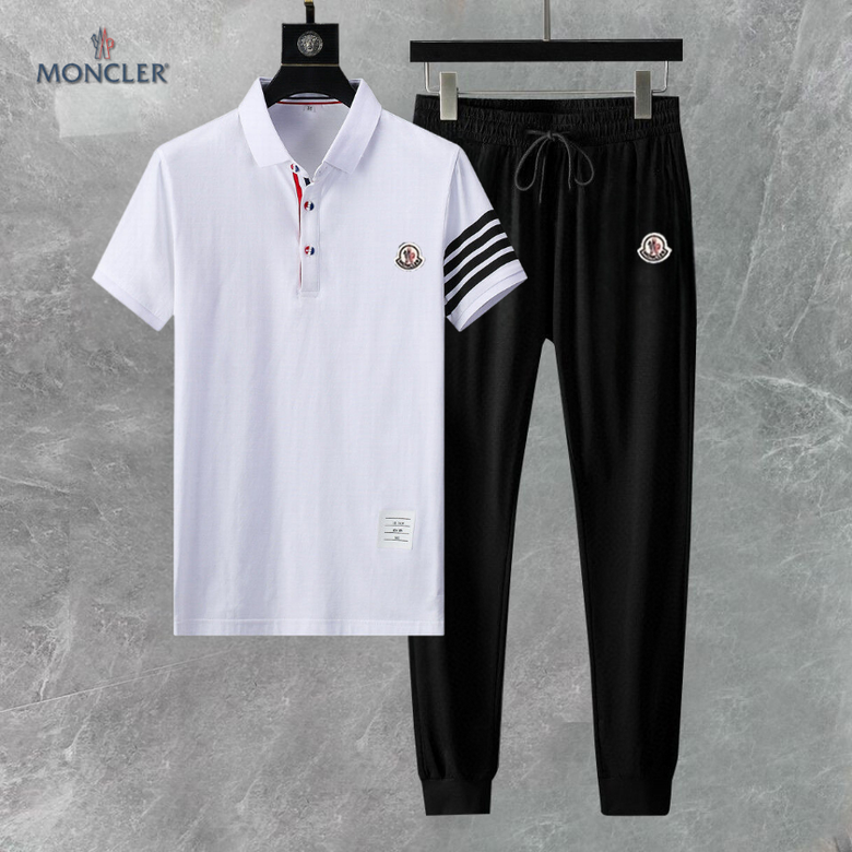 Wholesale Cheap M.oncler Short Sleeve Replica Tracksuits for Sale