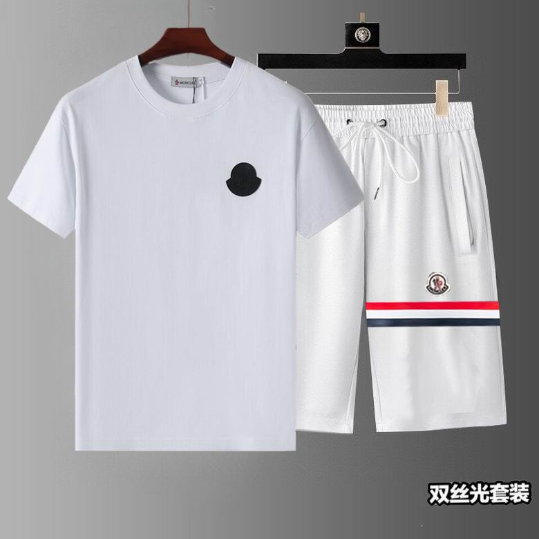 Wholesale Cheap M.oncler Short Sleeve Replica Tracksuits for Sale