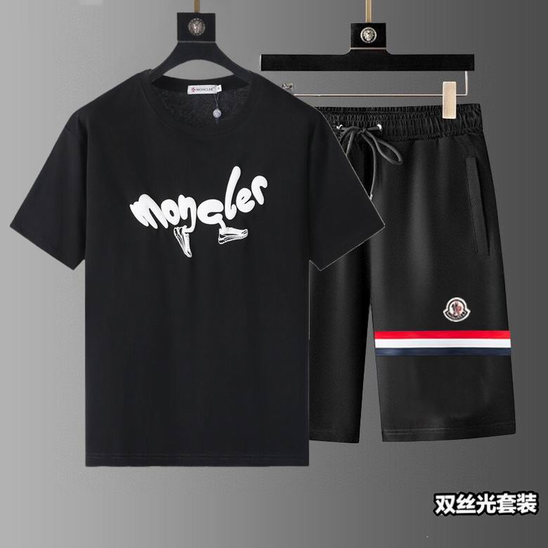 Wholesale Cheap M.oncler Short Sleeve Replica Tracksuits for Sale