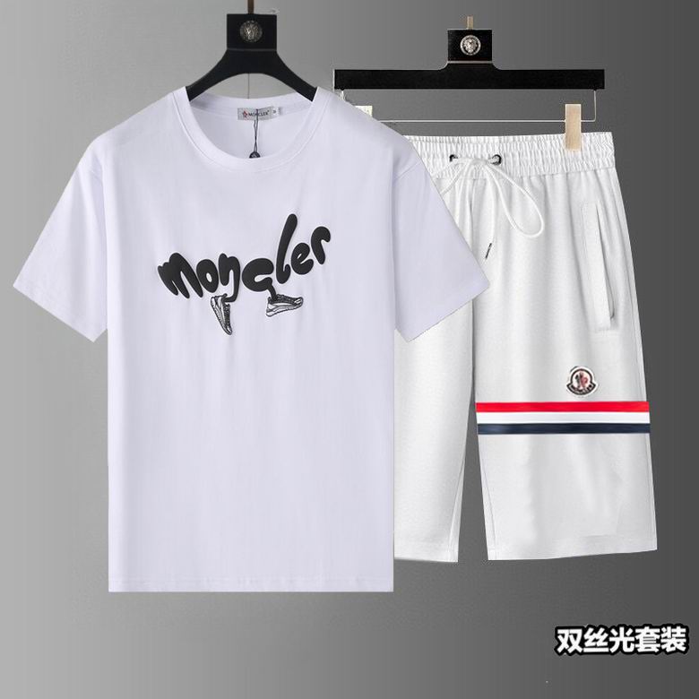 Wholesale Cheap M.oncler Short Sleeve Replica Tracksuits for Sale