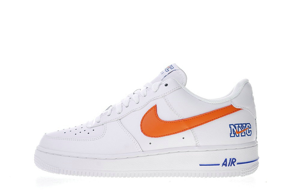 Nike Air Force 1 Low “NYC” White/Orange-Blue 722241-844