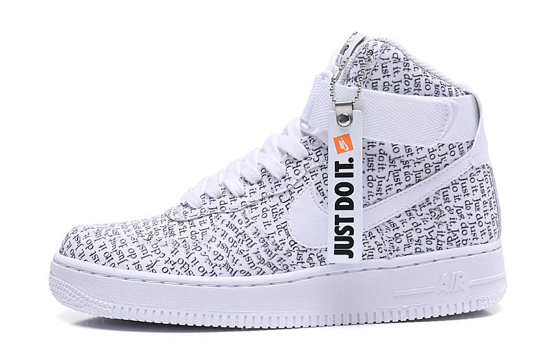 Nike Air Force 1 High Just Do It Pack White