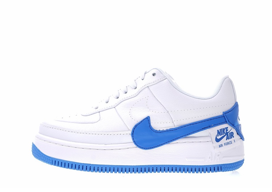 Nike Womens Air Force 1 Jester XX White Blue AO1220-104