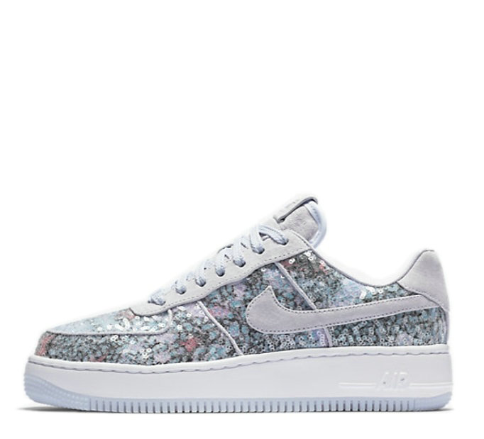 Wholesale Cheap Nike Air Force 1 Upstep Low Women's Palest Purple Shoes for Sale-165