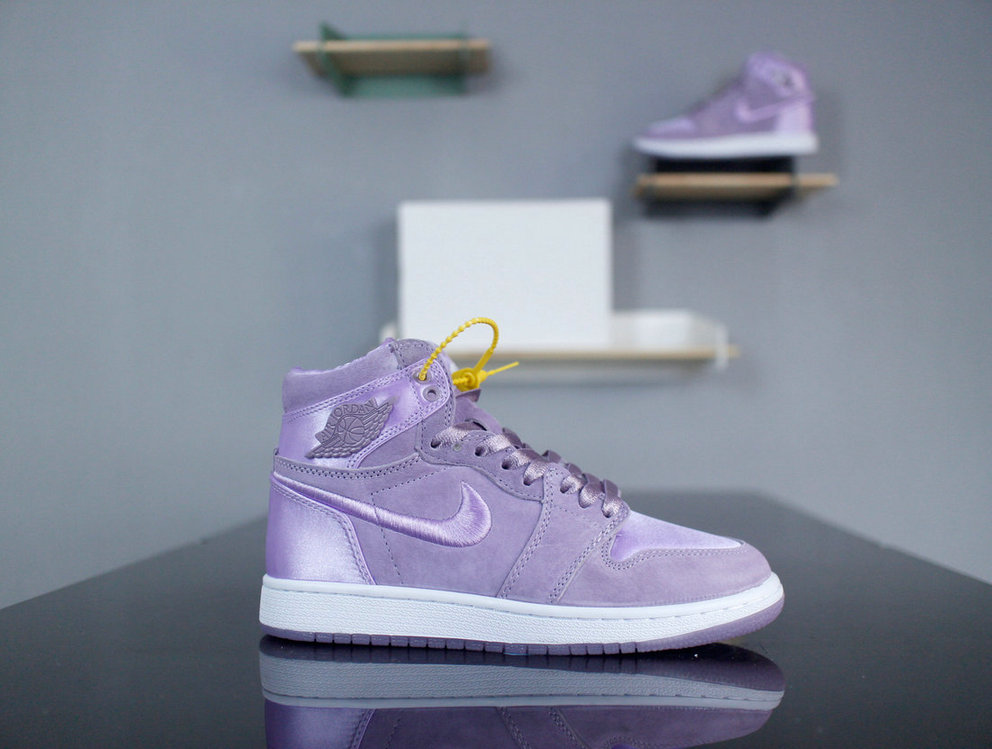 Wholesale Women's Air Jordan 1 High Season of Her “Purple Earth”-018