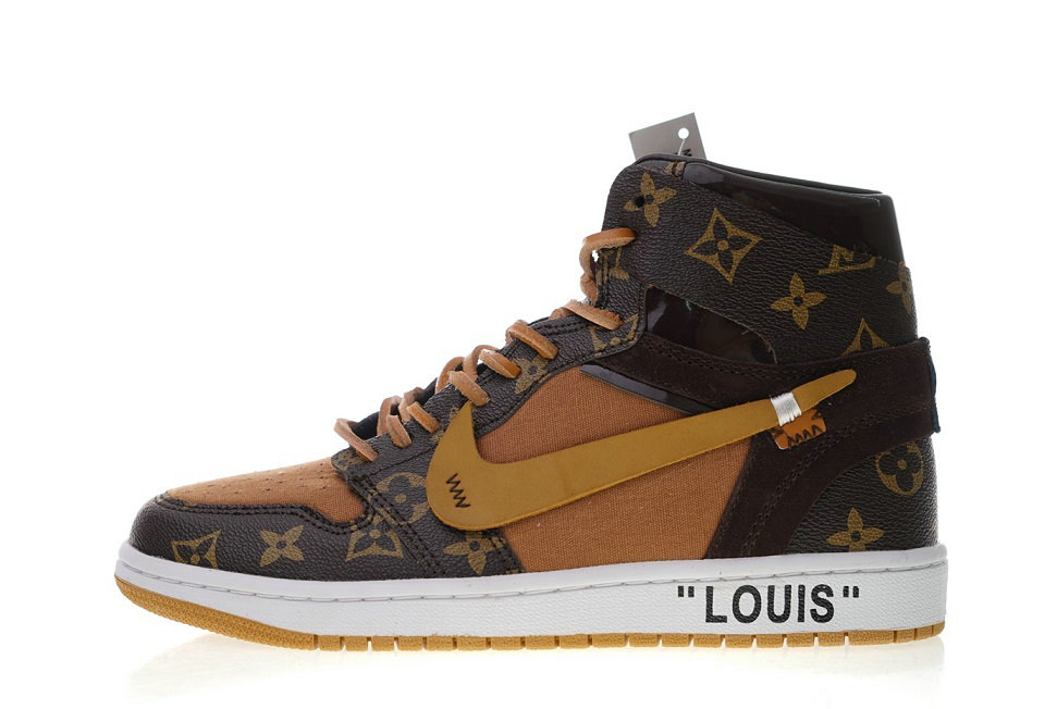 Off white Louis Vuitton x Air Jordan 1 Pinnacle AO0818-15833