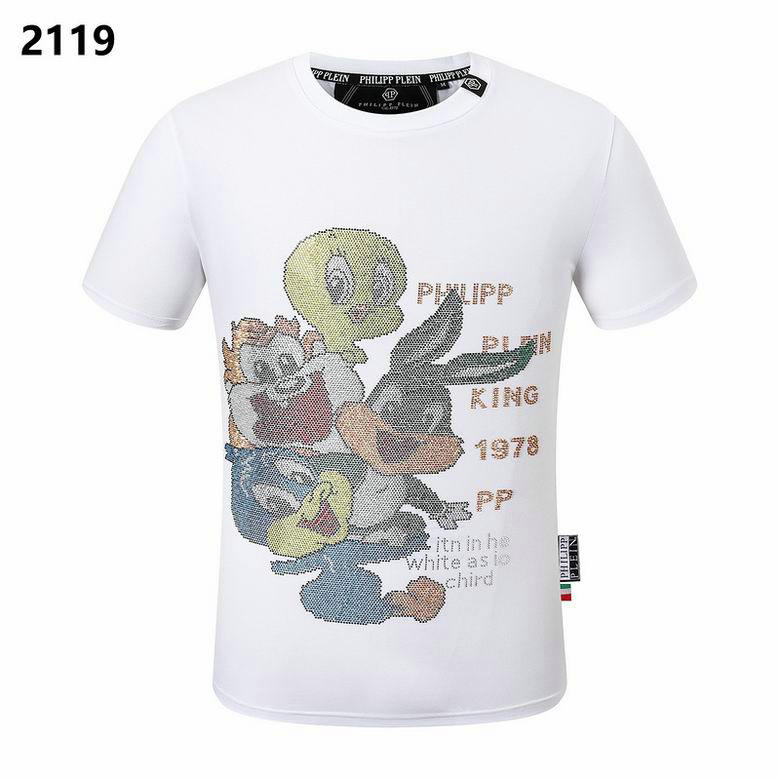 Wholesale Cheap Philipp Plein Short Sleeve Mens T-Shirts for Sale