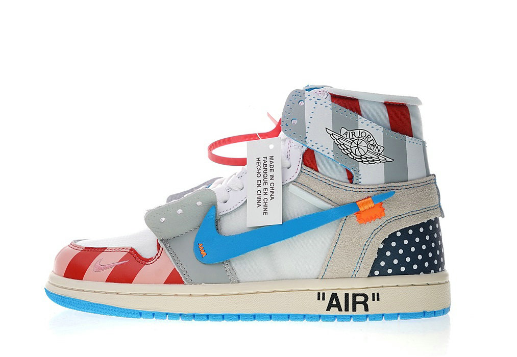 Parra x Off-White x Air Jordan 1 Custom AA3834-108