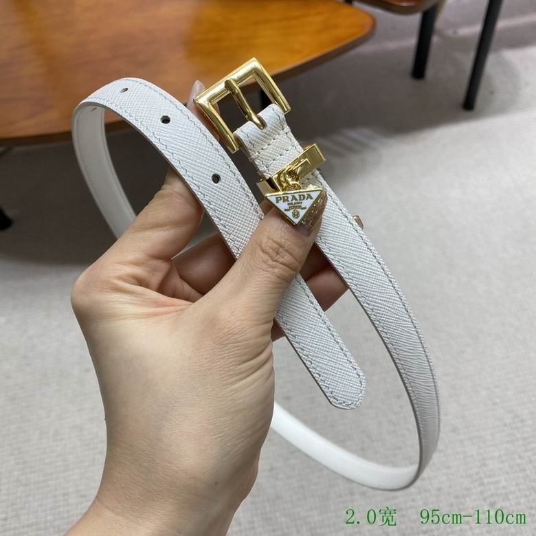 Wholesale Cheap AAA P rada Designer Belts for Sale