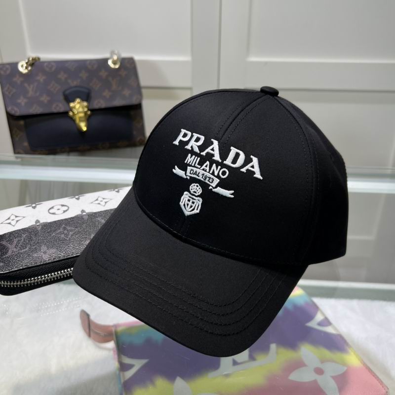 Wholesale Cheap P rada Replica Designer Caps for Sale