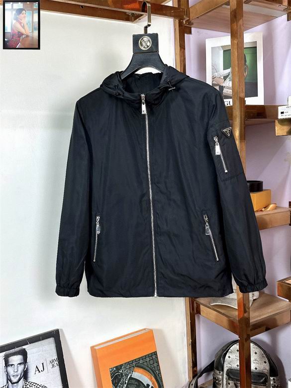 Wholesale Cheap P rada Replica Jackets for Sale