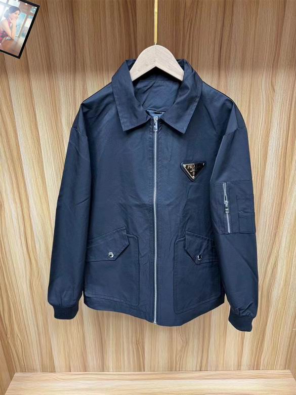 Wholesale Cheap P rada Replica Jackets for Sale