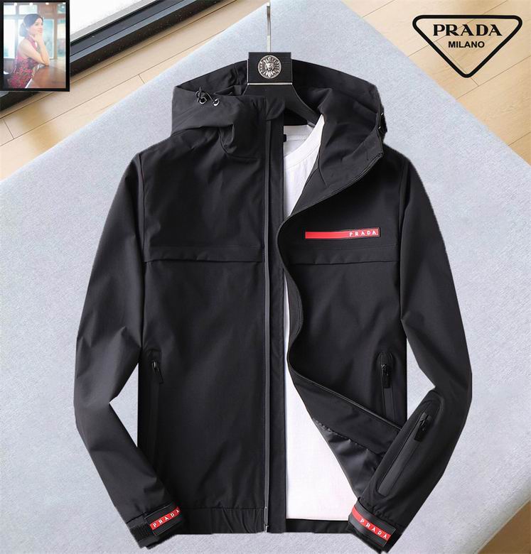 Wholesale Cheap P.rada Replica Jackets for Sale