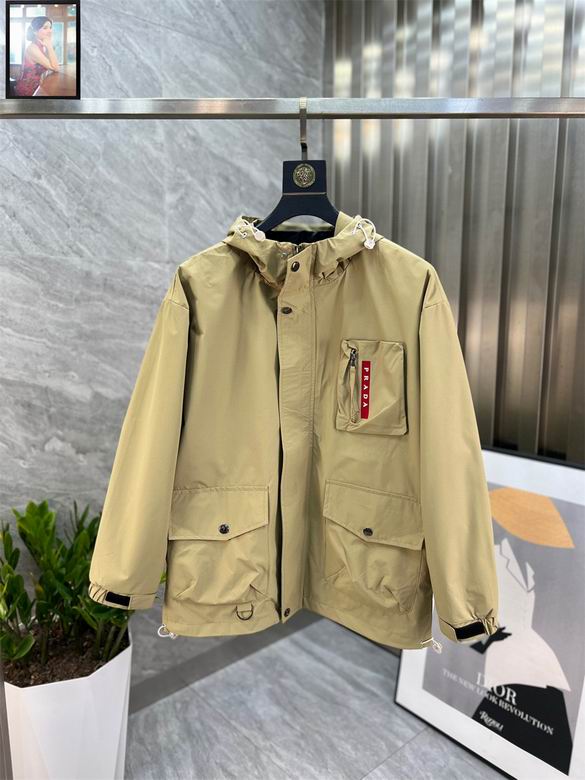 Wholesale Cheap P rada Replica Jackets for Sale