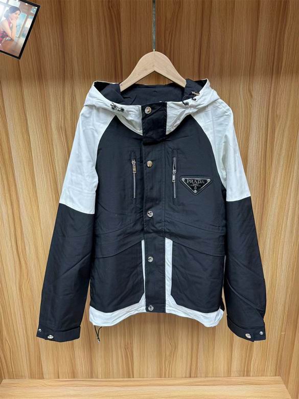 Wholesale Cheap P rada Replica Jackets for Sale