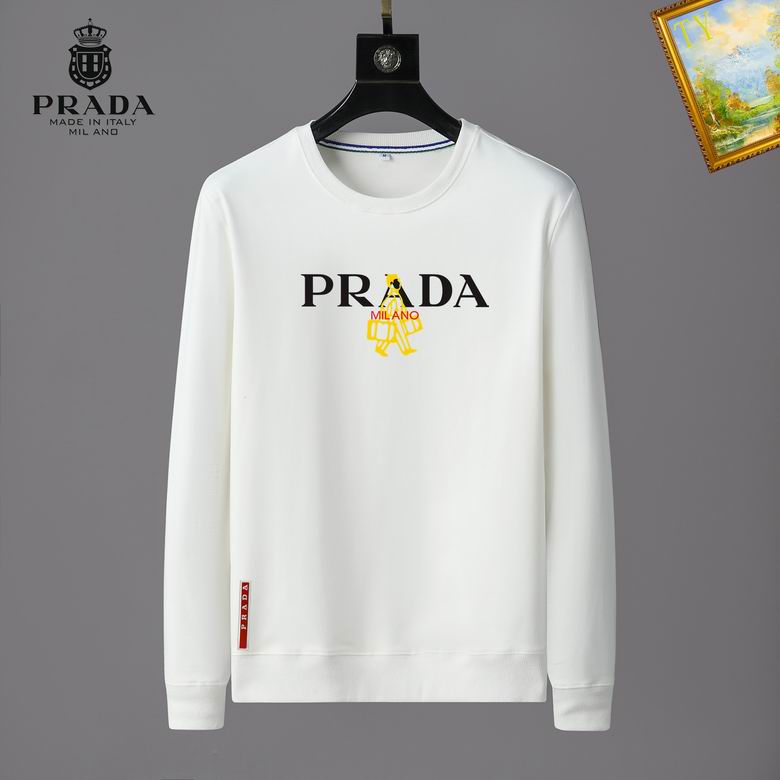 Wholesale Cheap P rada Replica Sweatshirts for Sale