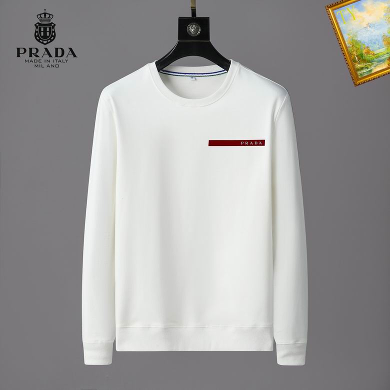 Wholesale Cheap P rada Replica Sweatshirts for Sale