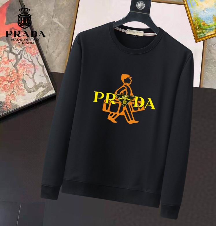 Wholesale Cheap P rada Replica Sweatshirts for Sale