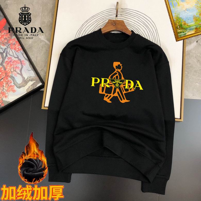 Wholesale Cheap P rada Replica Sweatshirts for Sale