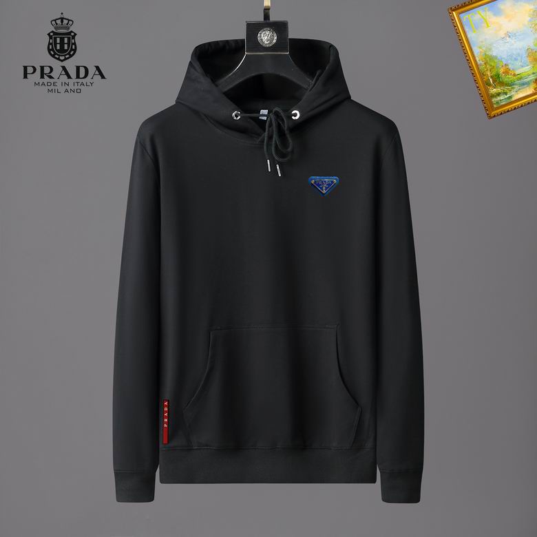 Wholesale Cheap P rada Replica Hoodies for Sale