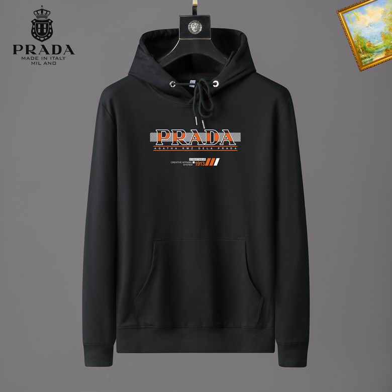 Wholesale Cheap P rada Replica Hoodies for Sale