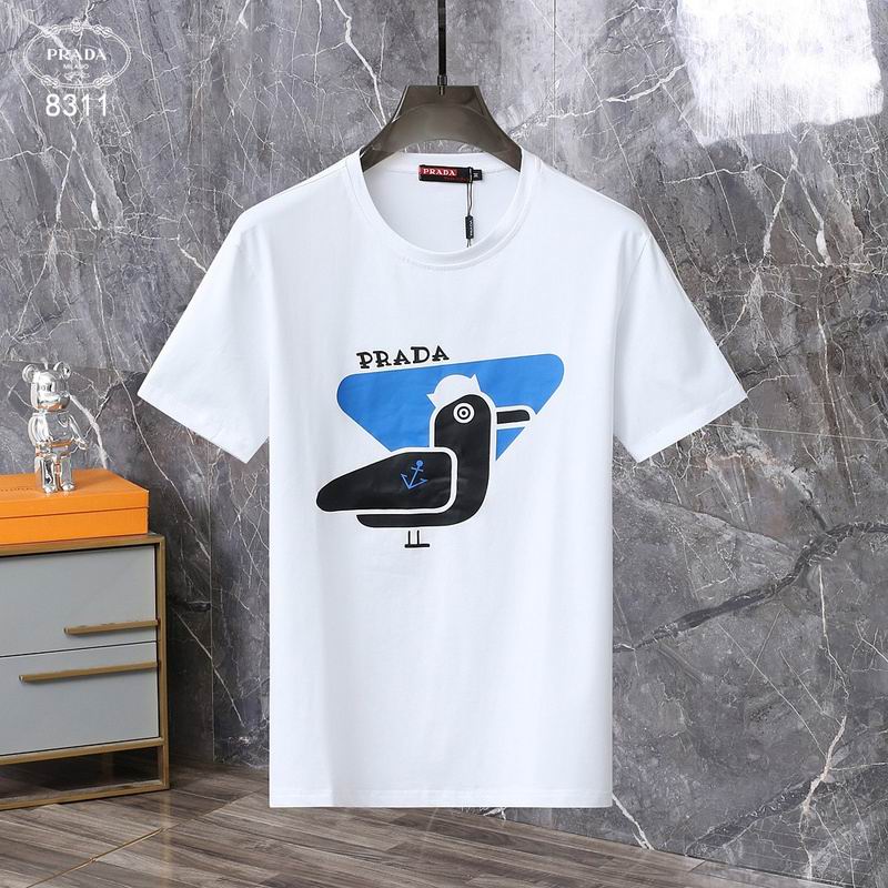 Wholesale Cheap P.rada Short Sleeve T-shirts for Sale