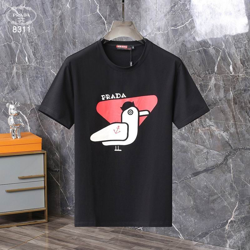 Wholesale Cheap P.rada Short Sleeve T-shirts for Sale