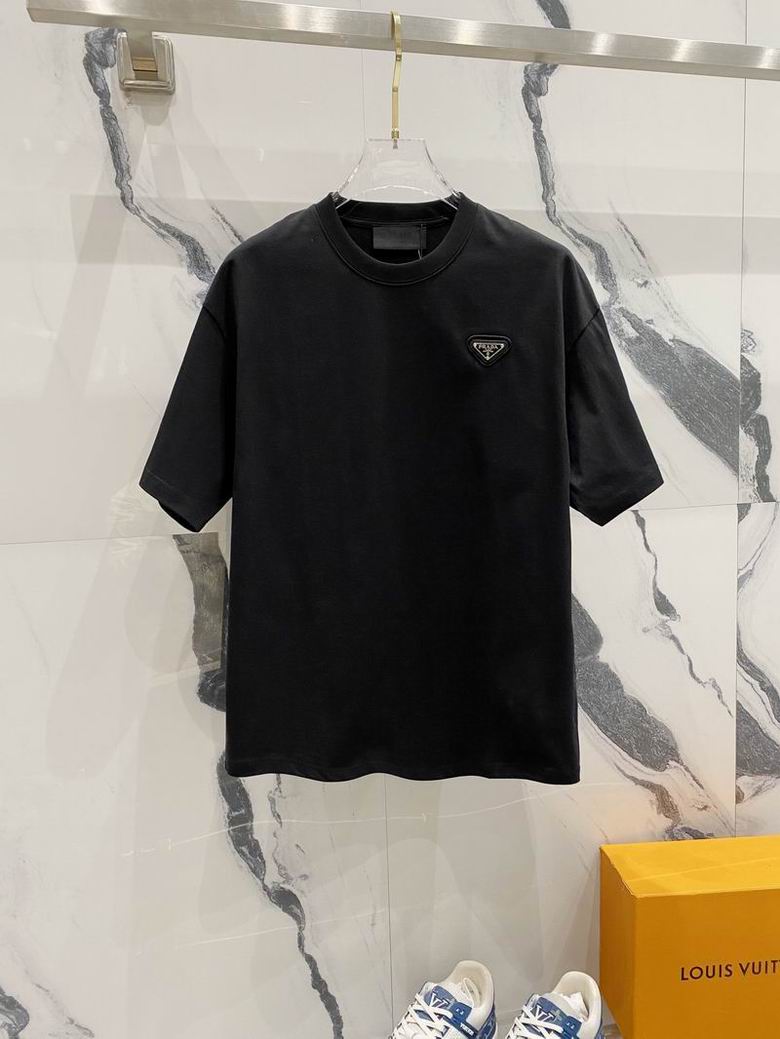Wholesale Cheap High quality men P.rada Short Sleeve Replica Designer T Shirts for Sale